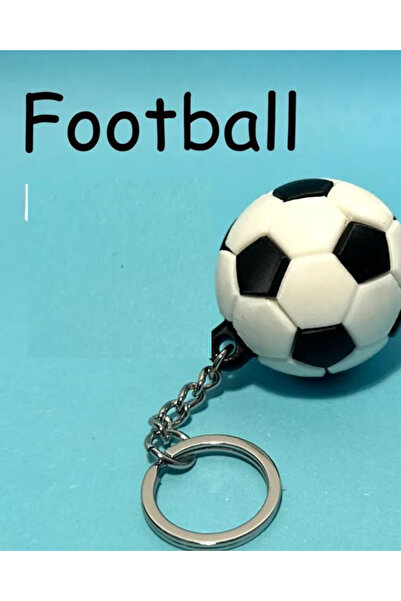 Konsept Futbol Topu 3D Baskı Top Anahtarlık Özel Seri Futbol Topu Hediyelik A...