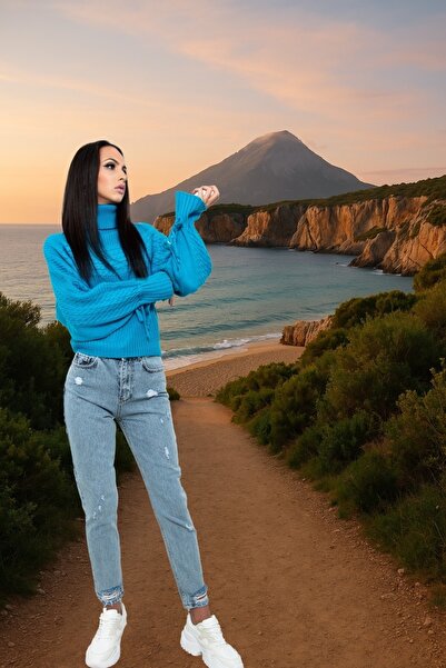 OEM JAQIZ High waist mom fit jeans JQZ 106