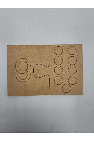 Mu Art Ahşap Ahşap Sayılar Zeka Kartları Eşleştirme Oyunu Okul Öncesi Eğitim ...