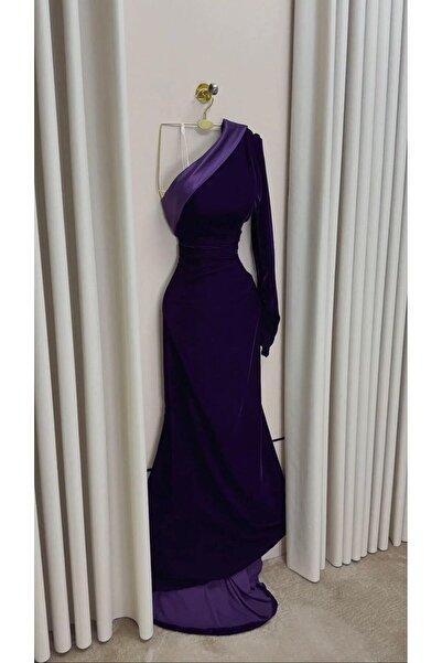 Maliha Fashion Violet Royal dress