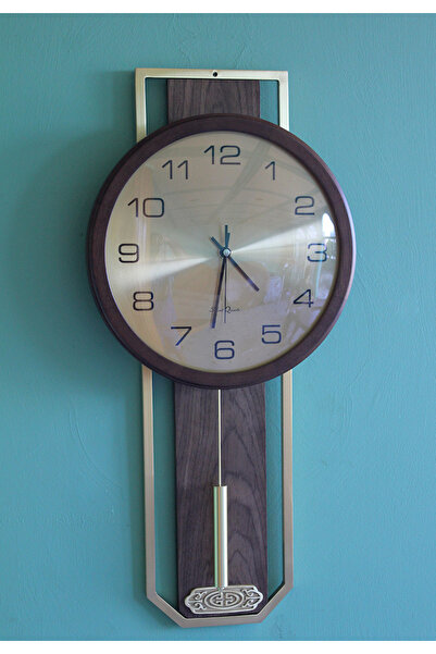 Temyon ساعة حائط غزال مع بندول