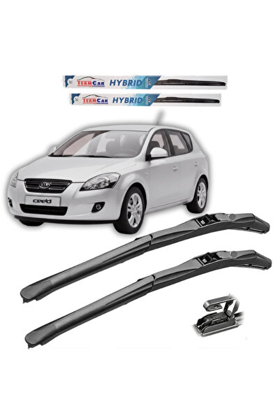TEAMCAR Ștergătoare parbriz hibride față Kia Ceed I (2006-2009)