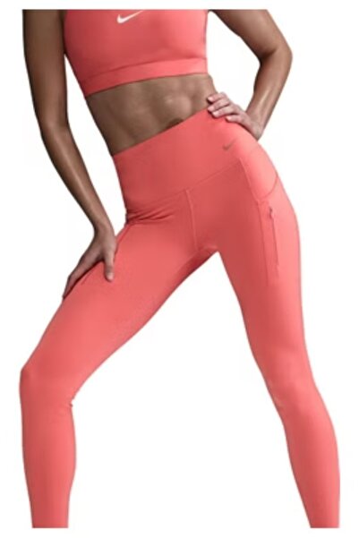 Nike Go Firm-Support High-Waisted With Pockets Running Kadın Tayt melisa spor-