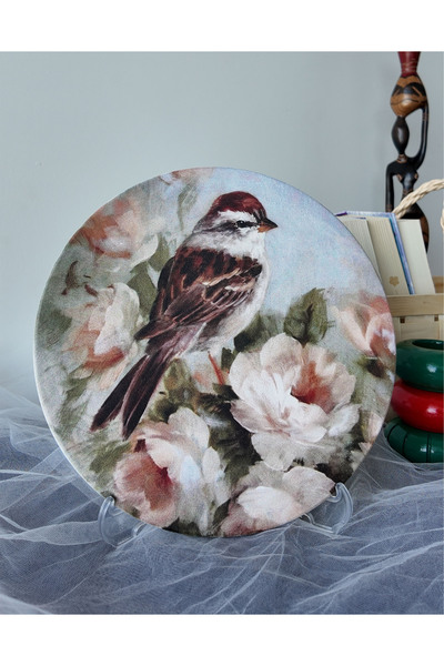 Grandez Home El Yapımı Dekoratif Döküm Duvar Tabağı - Rustik ve Vintage Duvar...