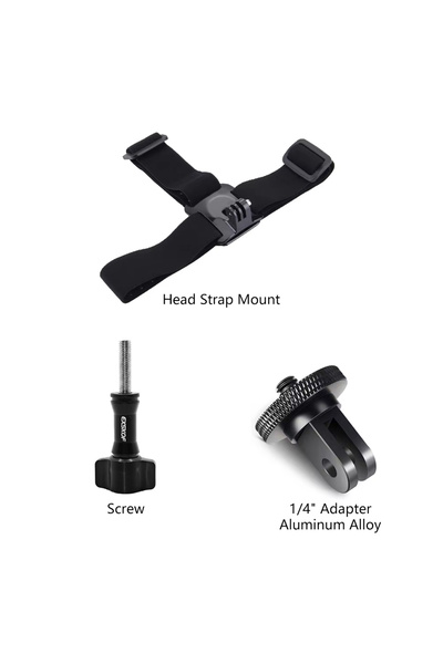 Choice4 With Metal Adapter Head Strap Mount Wearing Headband Holder For Gopro...