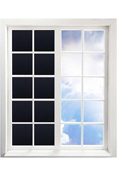 Arabest Blackout Window Film,45x300cm Removable Privacy Film Anti UV Dark Win...
