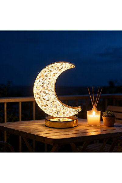 Yoawllty Ramadan Moon Lamp, Touch LED Night Light for Bedroom, Living Room De...