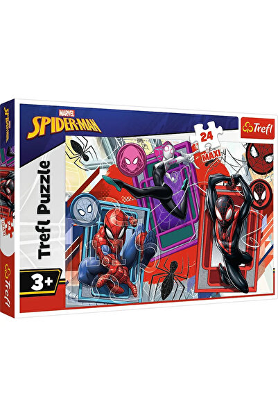 Trefl PUZZLE 24 MAXI MARVEL SPIDERMAN SIMTURI DE PAIANJEN