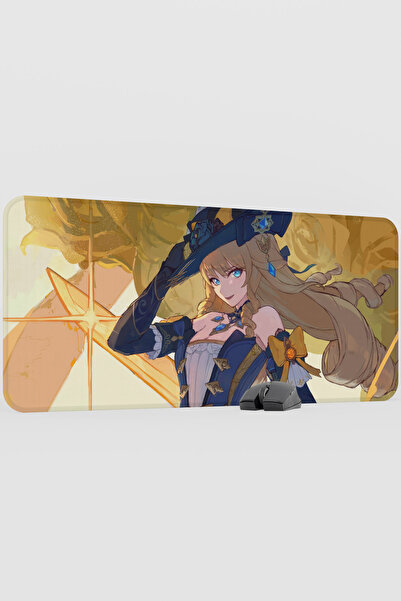 mousepad bastir Navia Genshin Impact Anime Gacha V4 - 90X40 XXL Gaming Mouse ...