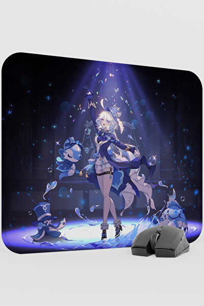 mousepad bastir Furina Genshin Impact Anime Gacha V5 - 48X40 XL Gaming Mouse ...