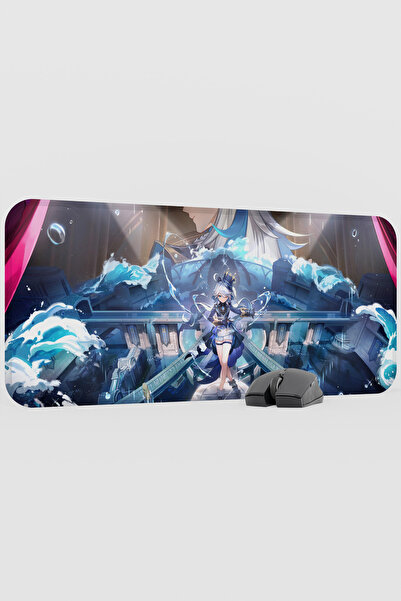 mousepad bastir Furina Genshin Impact Anime Gacha V1 - 70X30 XL Gaming Mouse ...