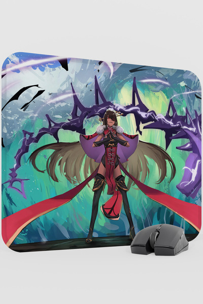 mousepad bastir لوحة ماوس ألعاب كبيرة الحجم من بيدو جينشين إمباكت أنيمي غاشا ...