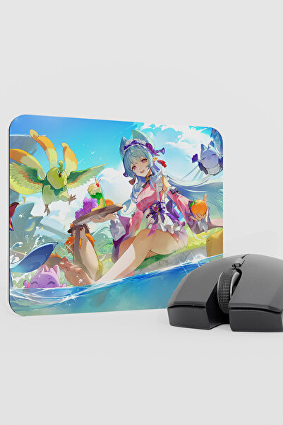 mousepad bastir Yumemizuki Mizuki Genshin Impact Anime Gacha V4 - 22X18 Gamin...