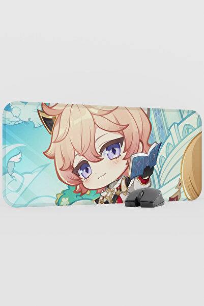 mousepad bastir لوحة ماوس ألعاب داليا جنشن إمباكت أنيمي غاشا V2 - 70×30 XL