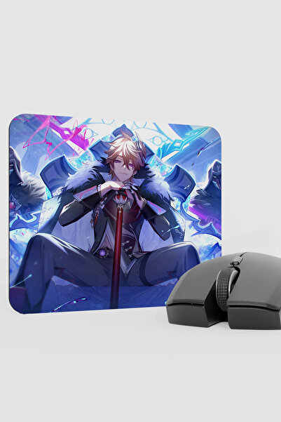 mousepad bastir Childe Genshin Impact Anime Gacha V5 - 22X18 Gaming Mouse Pad...