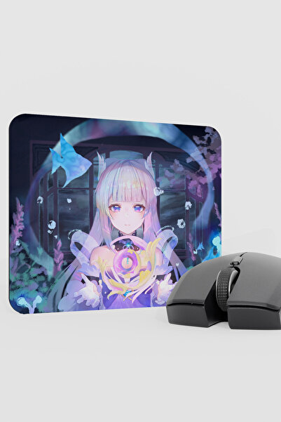 mousepad bastir Kokomi Genshin Impact Anime Gacha V4 - 22X18 Gaming Mouse Pad...