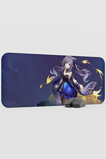 mousepad bastir Keqing Genshin Impact Anime Gacha V2 - 70X30 XL Gaming Mouse ...