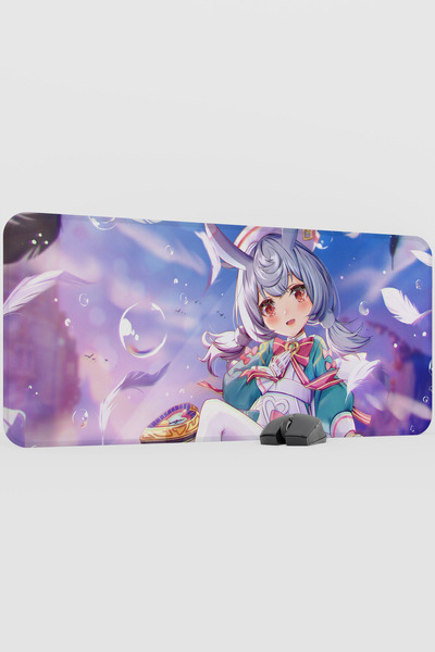mousepad bastir Sigewinne Genshin Impact Anime Gacha V2 - 90X40 XXL Gaming Mo...
