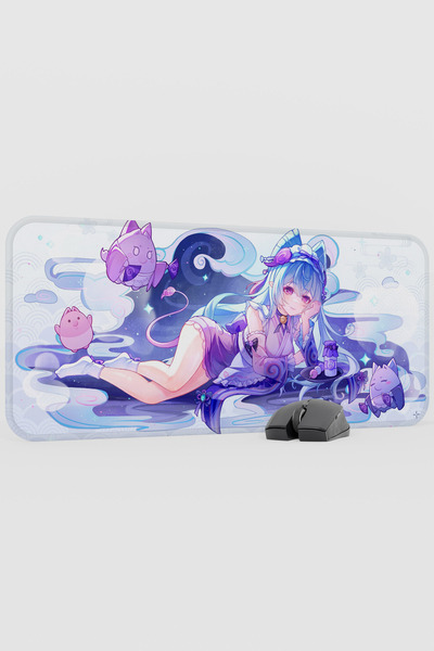 mousepad bastir Yumemizuki Mizuki Genshin Impact Anime Gacha V3 - 70X30 XL Ga...