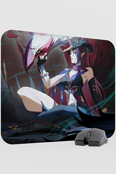 mousepad bastir Chasca Genshin Impact Anime Gacha V3 - 48X40 XL Gaming Mouse ...