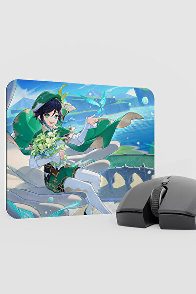 mousepad bastir Venti Genshin Impact Anime Gacha V2 - 22X18 Gaming Mouse Pad ...