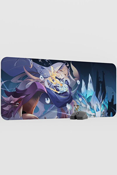 mousepad bastir Kokomi Genshin Impact Anime Gacha V5 - 90X40 XXL Gaming Mouse...