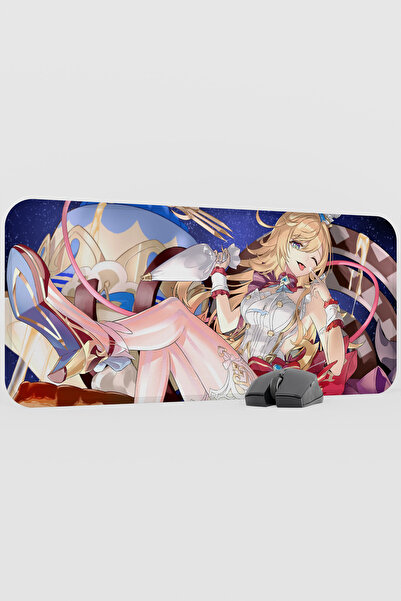 mousepad bastir Escoffier Genshin Impact Anime Gacha V3 - 70X30 XL Gaming Mou...