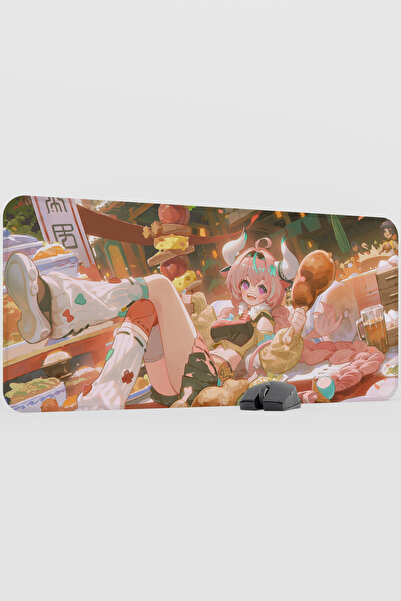 mousepad bastir Varesa Genshin Impact Anime Gacha V3 - 90X40 XXL Gaming Mouse...
