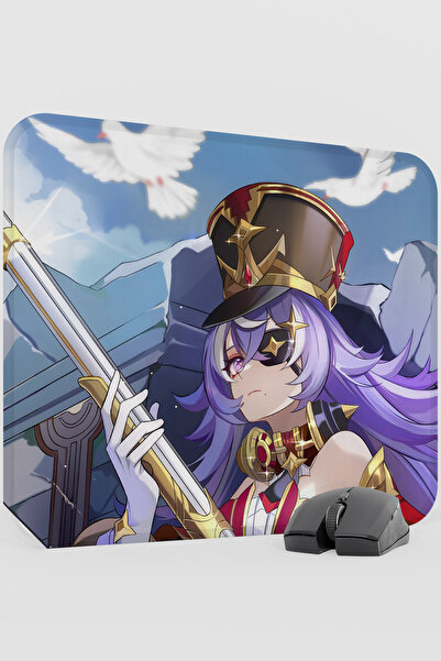 mousepad bastir Chevreuse Genshin Impact Anime Gacha V4 - 48X40 XL Gaming Mou...