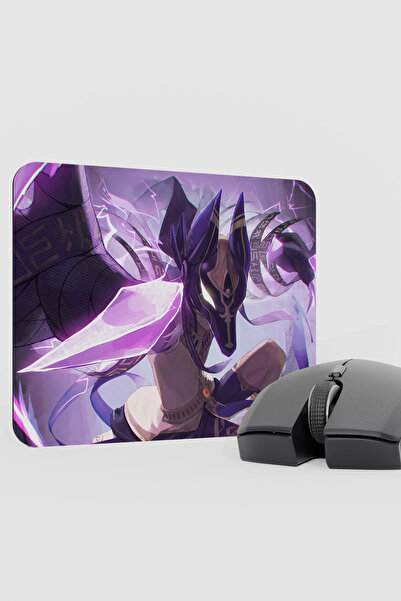 mousepad bastir Cyno Genshin Impact Anime Gacha V4 - 22X18 Gaming Mouse Pad M...