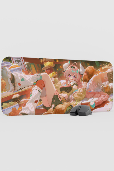 mousepad bastir Varesa Genshin Impact Anime Gacha V3 - 70X30 XL Gaming Mouse ...