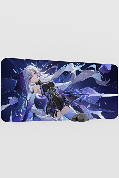 mousepad bastir Skirk Genshin Impact Anime Gacha V3 - 90X40 XXL Gaming Mouse ...