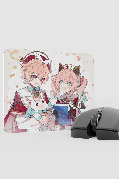 mousepad bastir Dahlia Genshin Impact Anime Gacha V1 - 22X18 Gaming Mouse Pad...