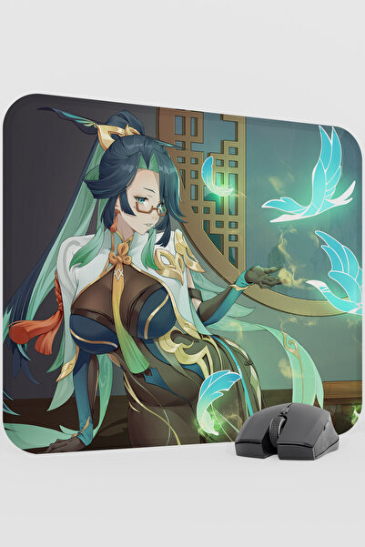 mousepad bastir Xianyun Genshin Impact Anime Gacha V4 - 48X40 XL Gaming Mouse...