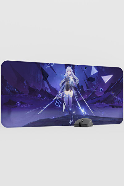 mousepad bastir Skirk Genshin Impact Anime Gacha V2 - 90X40 XXL Gaming Mouse ...