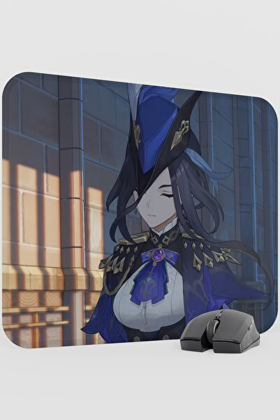 mousepad bastir Clorinde Genshin Impact Anime Gacha V3 - 48X40 XL Gaming Mous...