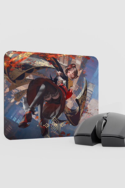 mousepad bastir Chiori Genshin Impact Anime Gacha V5 - 22X18 Gaming Mouse Pad...