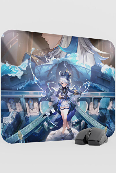 mousepad bastir فوريينا جينشين إمباكت أنيمي غاتشا V1 - لوحة ماوس للألعاب مقاس...