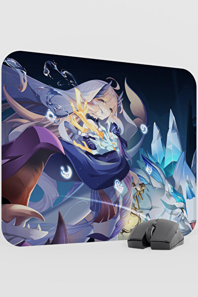 mousepad bastir Kokomi Genshin Impact Anime Gacha V5 - 48X40 XL Gaming Mouse ...