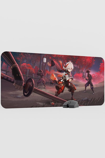 mousepad bastir Kazuha Genshin Impact Anime Gacha V1 - 90X40 XXL Gaming Mouse...