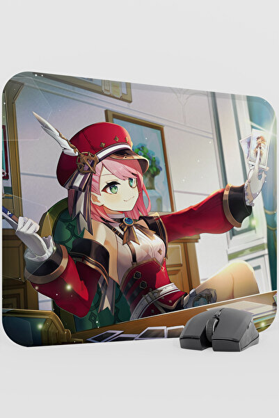 mousepad bastir Charlotte Genshin Impact Anime Gacha V1 - 48X40 XL Gaming Mou...