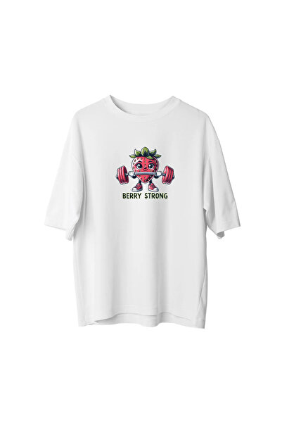 CANDLEMASTORE Berry Strong - Oversize T-Shirt