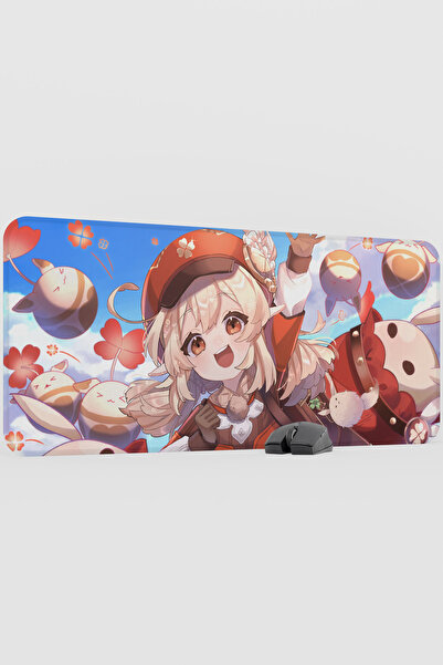 mousepad bastir Klee Genshin Impact Anime Gacha V3 - 90X40 XXL Gaming Mouse P...