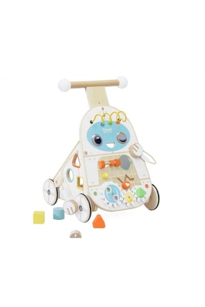 Classic World Robot de mers din lemn