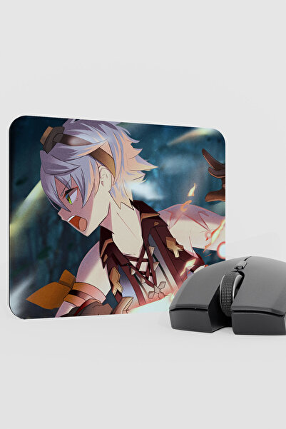 mousepad bastir Bennett Genshin Impact Anime Gacha V5 - 22X18 Gaming Mouse Pa...