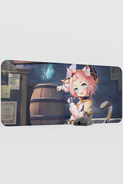 mousepad bastir Diona Genshin Impact Anime Gacha V3 - 90X40 XXL Gaming Mouse ...