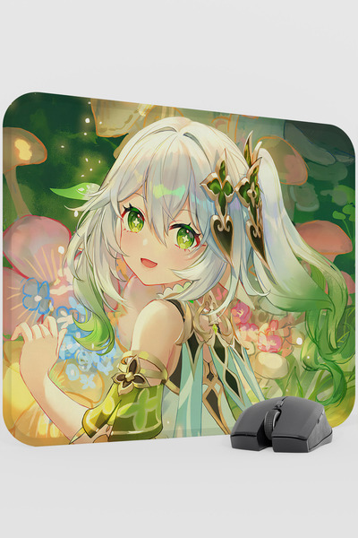 mousepad bastir لوحة ماوس للألعاب من ناهيدا جينشين إمباكت أنيمي غاتشا V1 - مق...