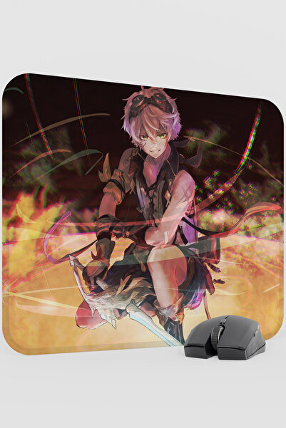 mousepad bastir Bennett Genshin Impact Anime Gacha V1 - 48X40 XL Gaming Mouse...