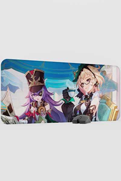 mousepad bastir Emilie Genshin Impact Anime Gacha V3 - 90X40 XXL Gaming Mouse...