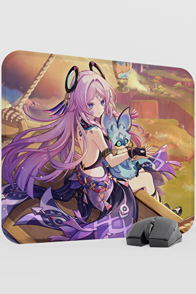 mousepad bastir Citlali Genshin Impact Anime Gacha V1 - 48X40 XL Gaming Mouse...